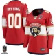 Naisten Florida Panthers Custom Pelipaita 2025 Stanley Cup Champions Patch Punainen Breakaway Koti