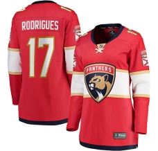Naisten Florida Panthers Evan Rodrigues 17 Pelipaita Punainen Breakaway Koti