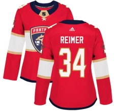 Naisten Florida Panthers James Reimer 34 Pelipaita Punainen Authentic
