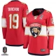 Naisten Florida Panthers Matthew Tkachuk 19 Pelipaita 2024 Stanley Cup Champions Patch Punainen Breakaway Koti