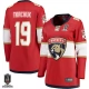 Naisten Florida Panthers Matthew Tkachuk 19 Pelipaita 2025 Stanley Cup Champions Patch Punainen Breakaway Koti
