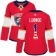 Naisten Florida Panthers Roberto Luongo 1 Pelipaita USA Flag Fashion Punainen Authentic