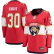Naisten Florida Panthers Spencer Knight 30 Pelipaita Punainen Breakaway Koti