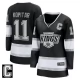 Naisten Los Angeles Kings Anze Kopitar 11 Pelipaita Captain Patch Musta Premier Breakaway Koti