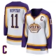 Naisten Los Angeles Kings Anze Kopitar 11 Pelipaita Special Edition 2.0 Captain Patch Valkoinen Breakaway Vaihtoehtoinen