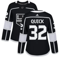 Naisten Los Angeles Kings Jonathan Quick 32 Pelipaita Musta Authentic