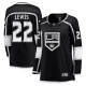 Naisten Los Angeles Kings Trevor Lewis 22 Pelipaita Musta Breakaway Koti