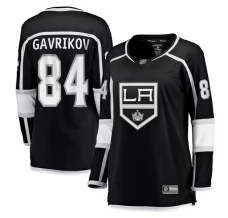 Naisten Los Angeles Kings Vladislav Gavrikov 84 Pelipaita Musta Breakaway Koti