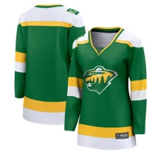 Naisten Minnesota Wild Blank Pelipaita Vihreä Premier Breakaway Vaihtoehtoinen
