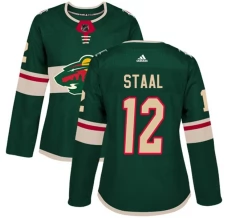 Naisten Minnesota Wild Eric Staal 12 Pelipaita Vihreä Authentic