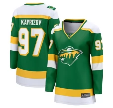 Naisten Minnesota Wild Kirill Kaprizov 97 Pelipaita Vihreä Premier Breakaway Vaihtoehtoinen