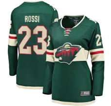 Naisten Minnesota Wild Marco Rossi 23 Pelipaita Vihreä Breakaway Koti