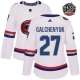 Naisten Montreal Canadiens Alex Galchenyuk 27 Pelipaita 2017 100 Classic Patch Valkoinen Authentic