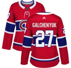 Naisten Montreal Canadiens Alex Galchenyuk 27 Pelipaita Punainen Authentic