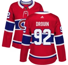 Naisten Montreal Canadiens Jonathan Drouin 92 Pelipaita Punainen Authentic