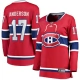Naisten Montreal Canadiens Josh Anderson 17 Pelipaita Punainen Breakaway Koti
