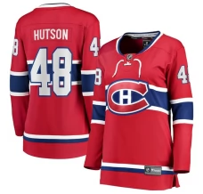 Naisten Montreal Canadiens Lane Hutson 48 Pelipaita Punainen Breakaway Koti