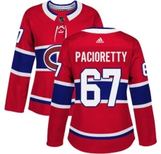 Naisten Montreal Canadiens Max Pacioretty 67 Pelipaita Punainen Authentic