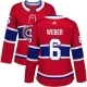 Naisten Montreal Canadiens Shea Weber 6 Pelipaita Punainen Authentic