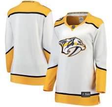 Naisten Nashville Predators Blank Pelipaita Valkoinen Breakaway Vieras