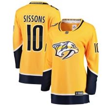 Naisten Nashville Predators Colton Sissons 10 Pelipaita Kulta Breakaway Koti