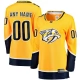 Naisten Nashville Predators Custom Pelipaita Keltainen Breakaway Koti