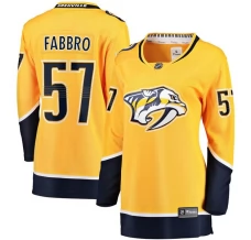 Naisten Nashville Predators Dante Fabbro 57 Pelipaita Kulta Breakaway Koti
