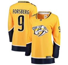 Naisten Nashville Predators Filip Forsberg 9 Pelipaita Kulta Breakaway Koti