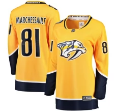 Naisten Nashville Predators Jonathan Marchessault 81 Pelipaita Kulta Premier Breakaway Koti