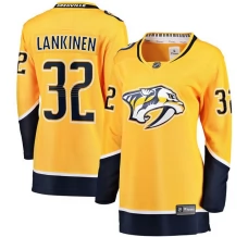 Naisten Nashville Predators Kevin Lankinen 32 Pelipaita Kulta Breakaway Koti