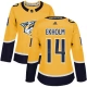 Naisten Nashville Predators Mattias Ekholm 14 Pelipaita Kulta Authentic