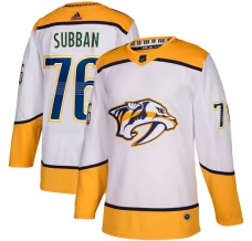 Naisten Nashville Predators P.K. Subban 76 Pelipaita 2018-19 Valkoinen Authentic