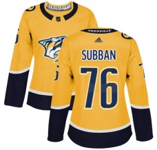 Naisten Nashville Predators P.K Subban 76 Pelipaita Kulta Authentic