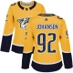 Naisten Nashville Predators Ryan Johansen 92 Pelipaita Kulta Authentic