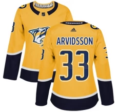 Naisten Nashville Predators Viktor Arvidsson 33 Pelipaita Kulta Authentic
