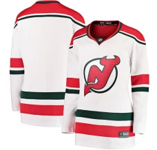 Naisten New Jersey Devils Blank Pelipaita 2022-23 Heritage Valkoinen Premier Breakaway Vaihtoehtoinen