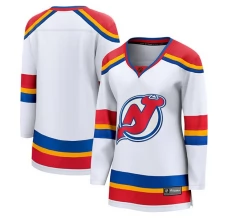Naisten New Jersey Devils Blank Pelipaita Special Edition 2.0 Valkoinen Breakaway Vaihtoehtoinen