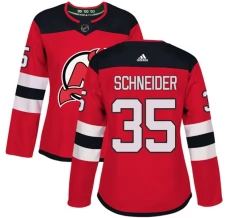 Naisten New Jersey Devils Cory Schneider 35 Pelipaita Punainen Authentic