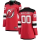 Naisten New Jersey Devils Custom Pelipaita Punainen Breakaway Koti