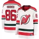 Naisten New Jersey Devils Jack Hughes 86 Pelipaita 2022-23 Heritage Valkoinen Premier Breakaway Vaihtoehtoinen