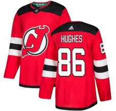 Naisten New Jersey Devils Jack Hughes 86 Pelipaita Punainen Authentic