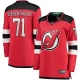 Naisten New Jersey Devils Jonas Siegenthaler 71 Pelipaita Punainen Breakaway Koti