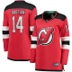 Naisten New Jersey Devils Nathan Bastian 14 Pelipaita Punainen Breakaway Koti