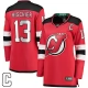 Naisten New Jersey Devils Nico Hischier 13 Pelipaita Captain Patch Punainen Breakaway Koti