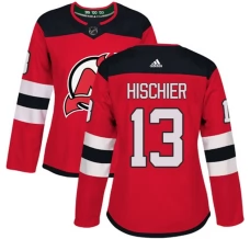Naisten New Jersey Devils Nico Hischier 13 Pelipaita Punainen Authentic