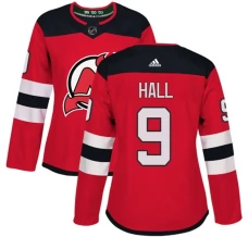 Naisten New Jersey Devils Taylor Hall 9 Pelipaita Punainen Authentic