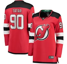 Naisten New Jersey Devils Tomas Tatar 90 Pelipaita Punainen Breakaway Koti