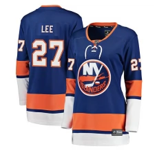 Naisten New York Islanders Anders Lee 27 Pelipaita Royal Breakaway Koti