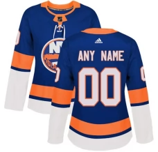 Naisten New York Islanders Custom Pelipaita Sininen Authentic