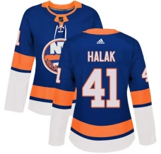 Naisten New York Islanders Jaroslav Halak 41 Pelipaita Sininen Authentic
